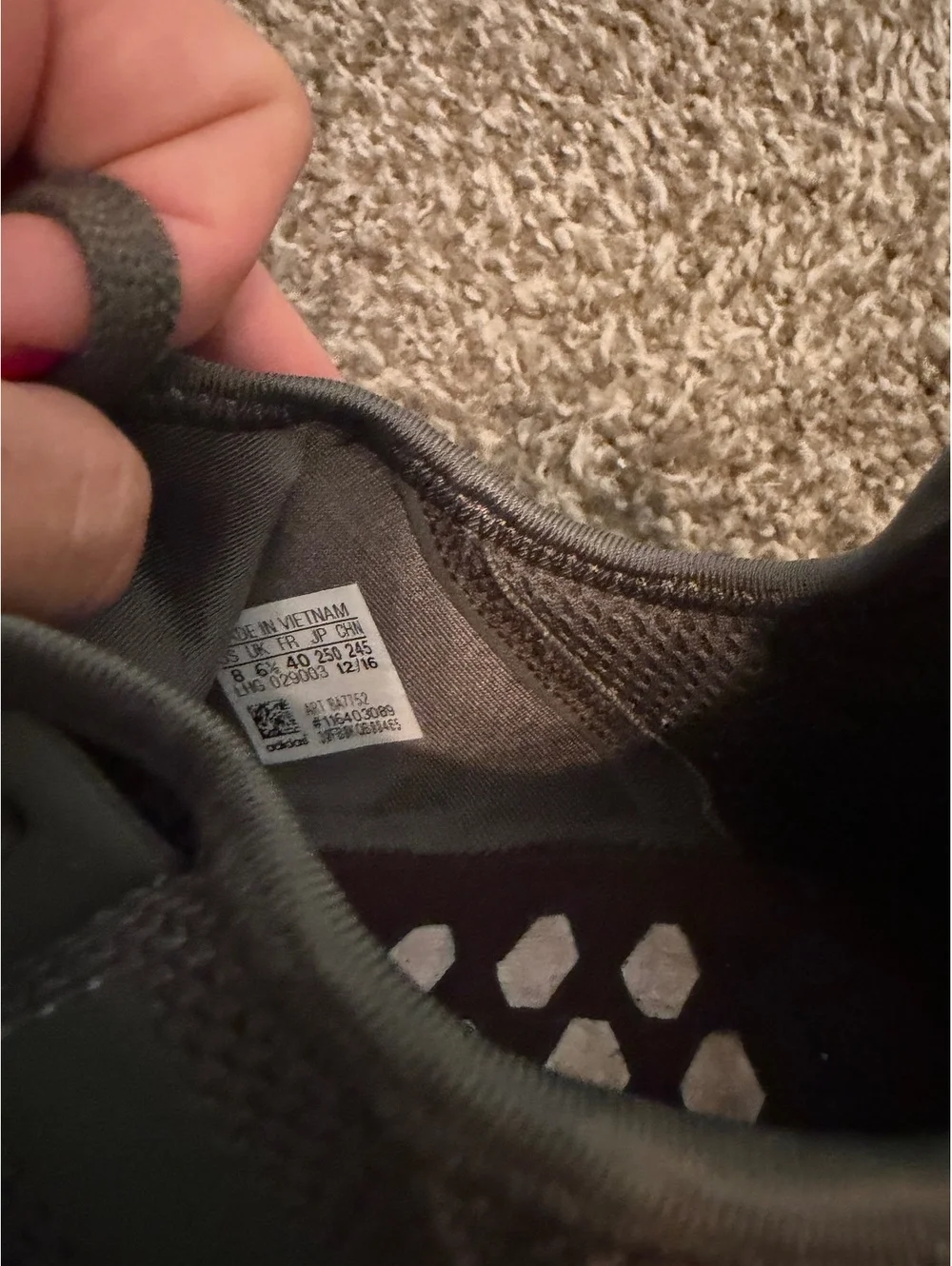 Adidas NMD R1 Utility Gray Sneakers Women’s 8